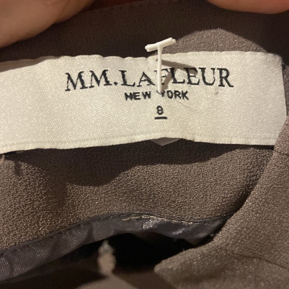 M.M. Lafleur Greenpoint Skirt in Oak Brown Sz 8 - Picture 4 of 5